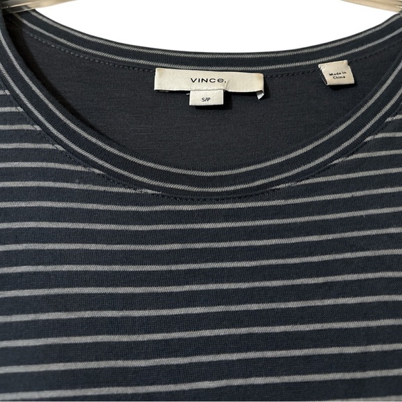 Vince Striped Knot Cotton Sheath Mini Dress size XS - Picture 9 of 9